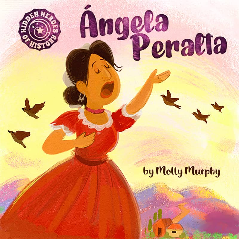 Dorktales Storytime Podcast art for the Ángela Peralta Hidden Hero of History episode