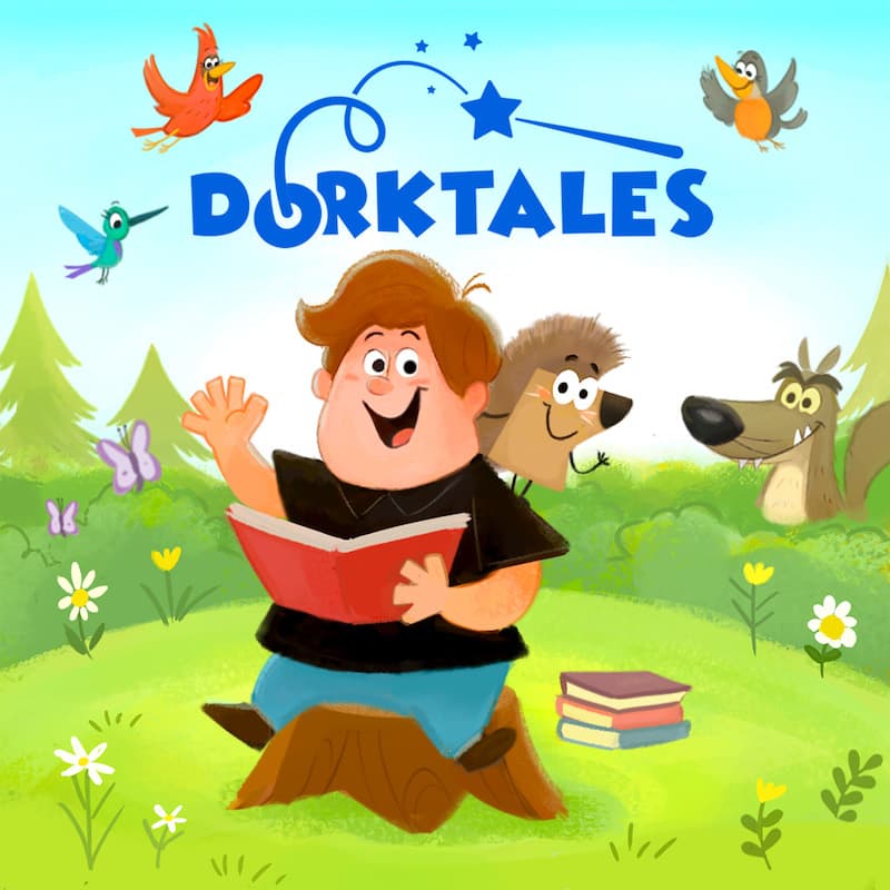 Dorktales Storytime Podcast Cover Art